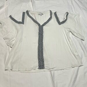 Chaus NewYork blouse open shoulder xxl